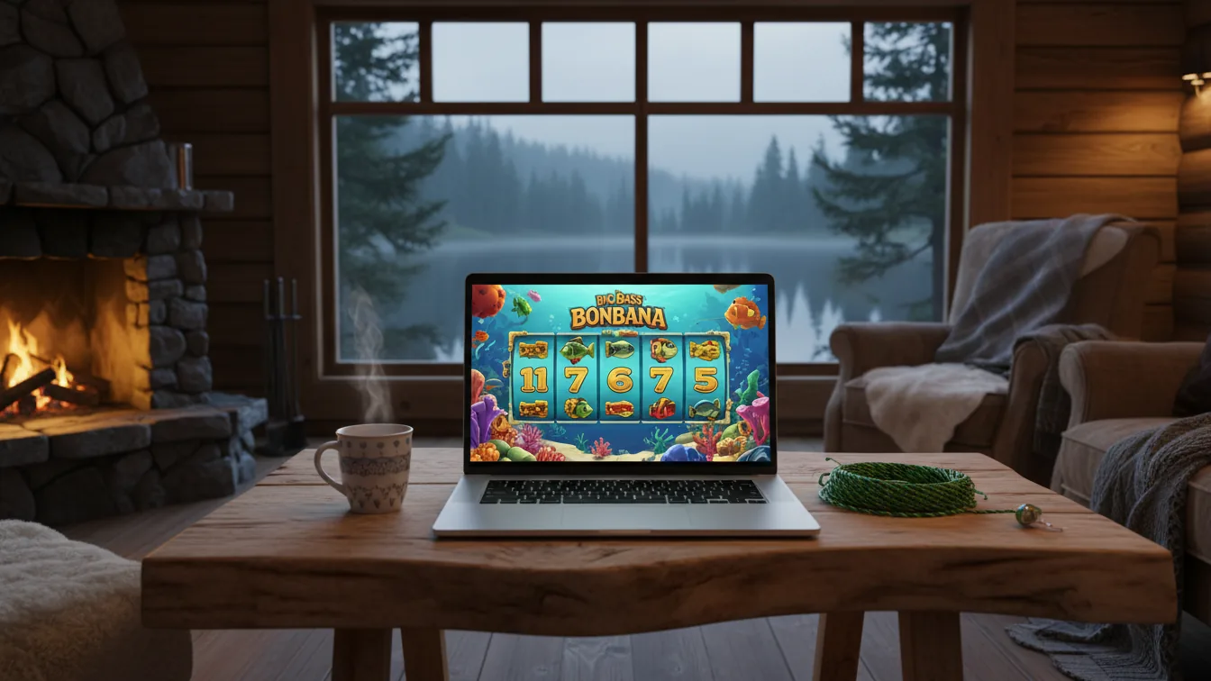 Big Bass Bonanza slot game symbols and free spins